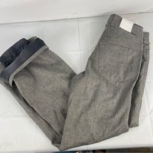 ANALOG REMER SNOWBOARD PANTS GRAY DENIM spring skiing medium